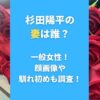 杉田陽平の妻は誰？一般女性！顔画像や馴れ初めも調査！