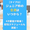 【タイプロ】ジュニア枠の合流はいつから？4次審査が候補！配信スケジュールも調査！